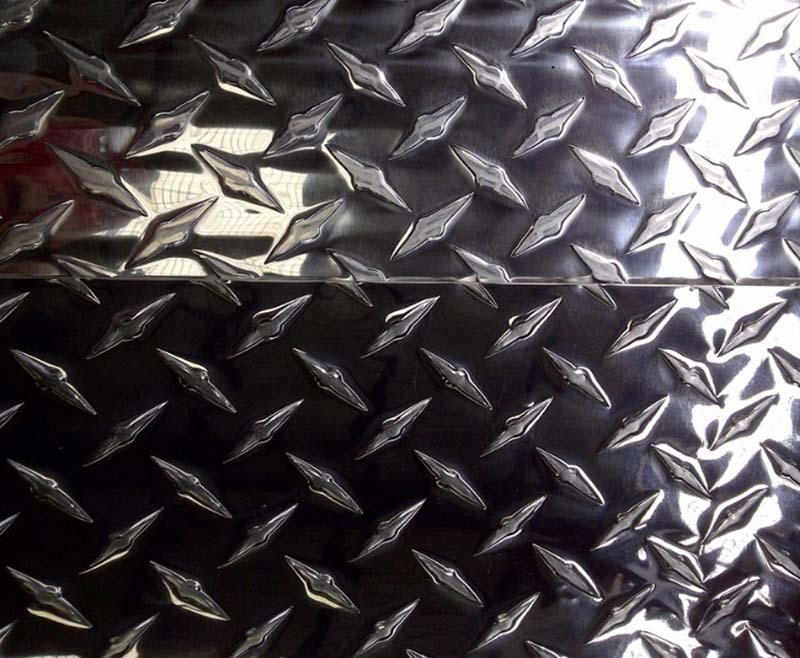 Black Aluminum Diamond Plate Sheets