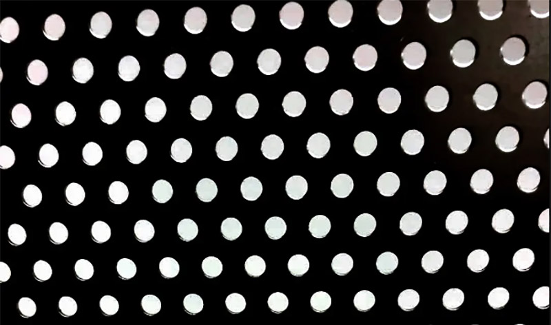 Black Perforated Aluminum Sheet