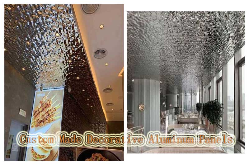 Custom Made Decorative Aluminum Panels