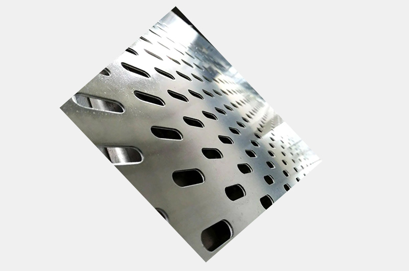Oval Perforated Aluminum Sheet