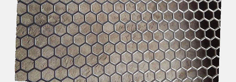 Hexagonal Perforated Aluminum Sheet