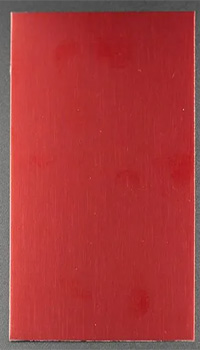 Red Anodized Aluminum Sheet