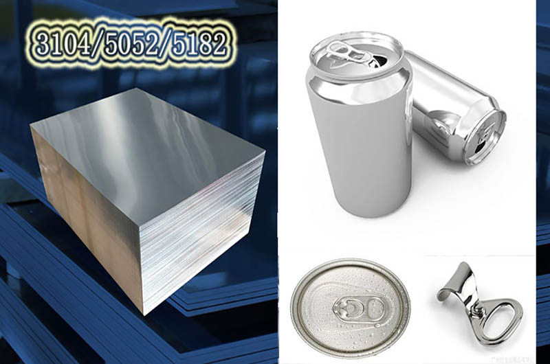 Can Lid Material 3104-H19 Aluminum Plate