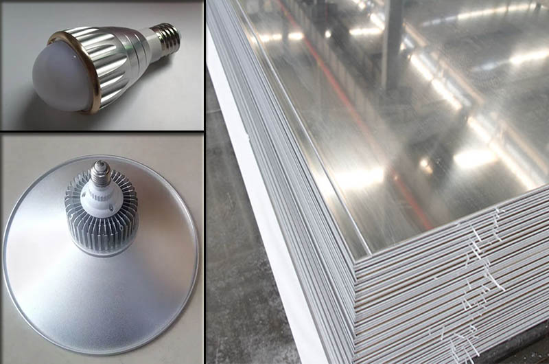 Lamp material 3004-O aluminum plate