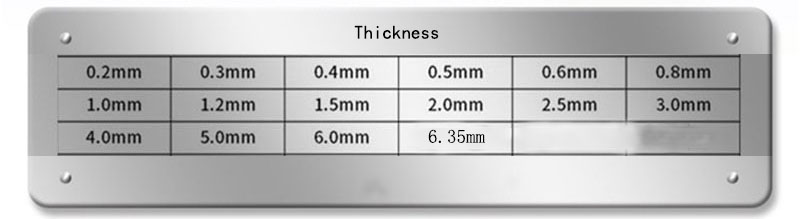 5052-h32 Aluminum Sheet Thickness
