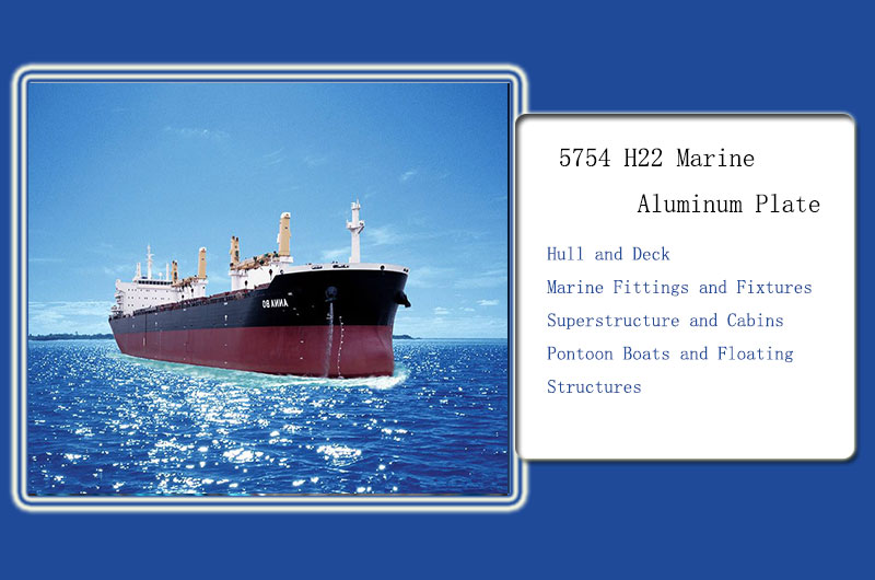 5754 H22 Marine Aluminum Plate