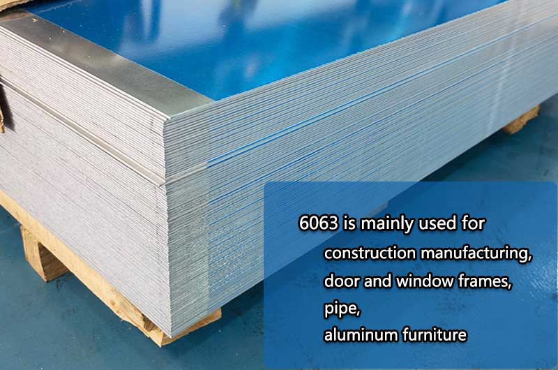 6063 Aluminum Used