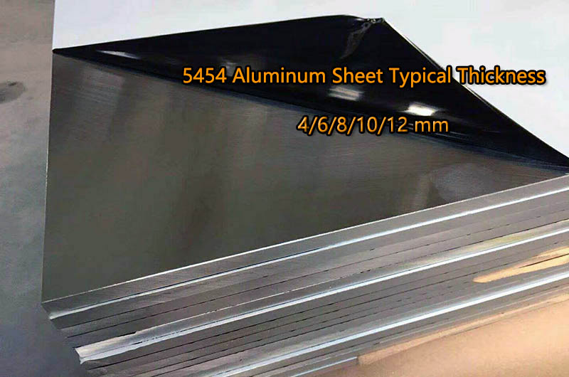 5454 Aluminum Plate Thicknesses 