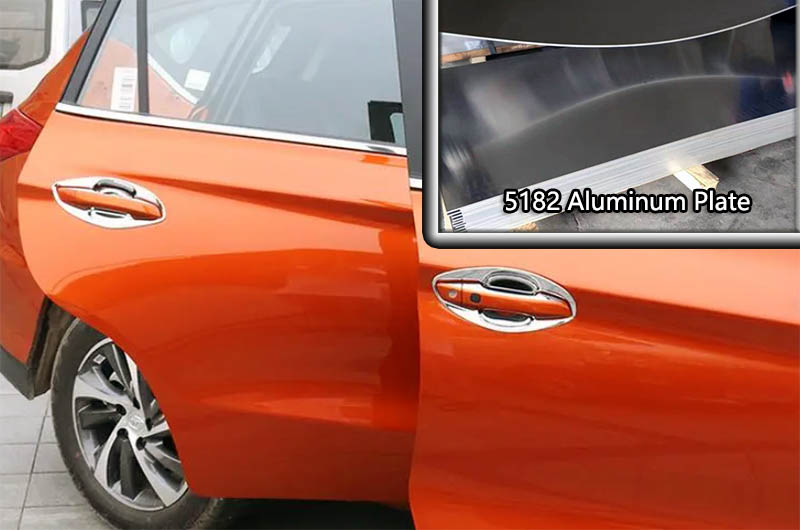 5182 Aluminum Plate for Car Door 