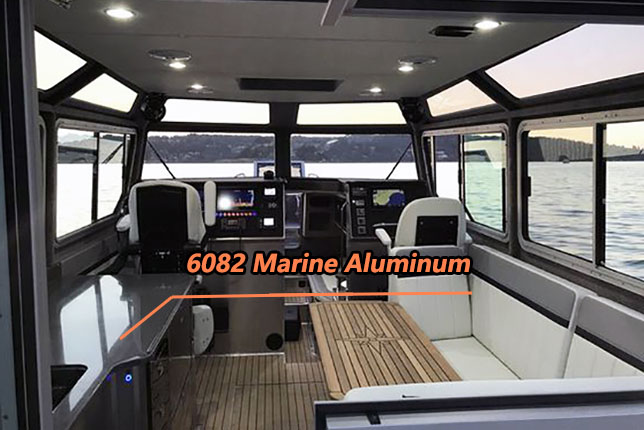  6082 marine aluminum plates for Superstructure Components